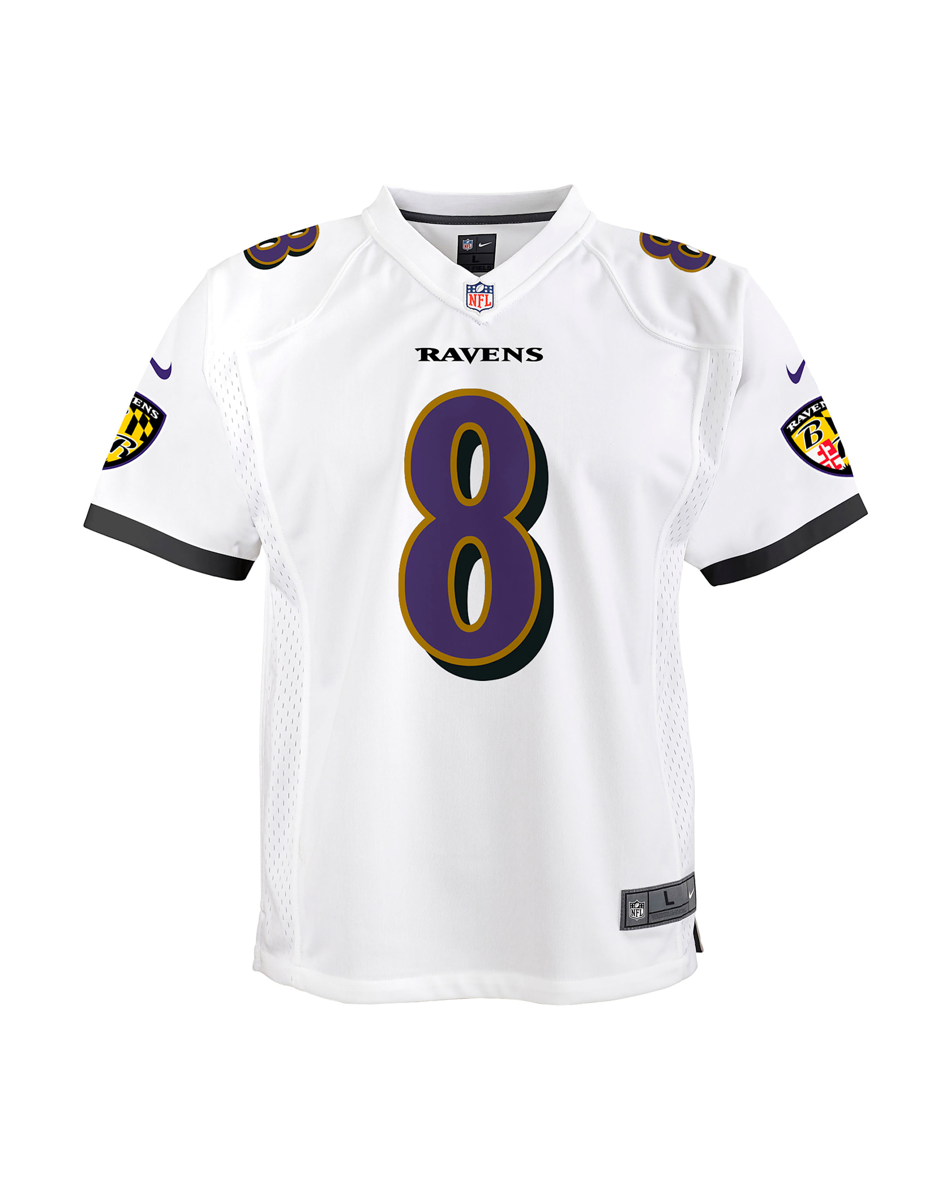 Lamar Jackson Baltimore Ravens Big Kids' Game Jersey. Nike.com